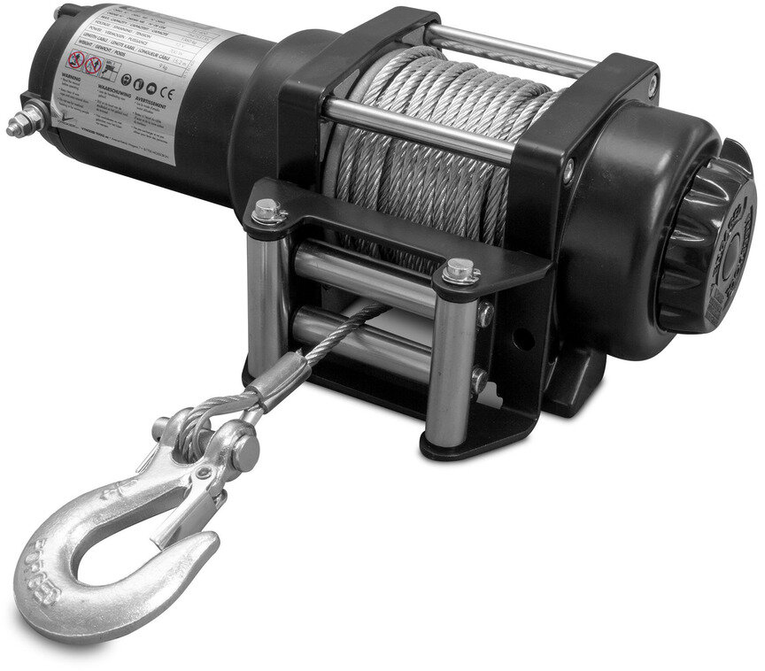 Seilwinde 12V 1360kg Funksteuerung MW Tools Seilwinde 12V 1360kg Funksteuerung MW Tools