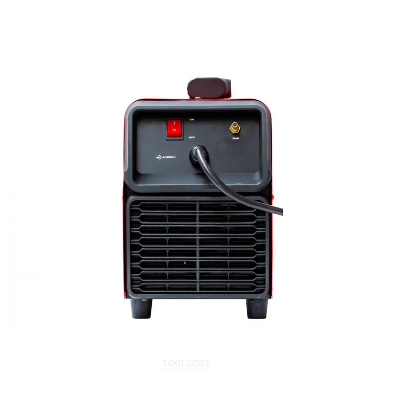 AC/DC TIG-svejsningsinverter 200 A til svejsning i TIG AC-, DC-, PULSE TIG- og MMA-elektroder. MW Tools