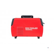 AC/DC TIG welding inverter 200 A for welding in TIG AC, DC, PULSE TIG, and MMA electrodes. MW Tools