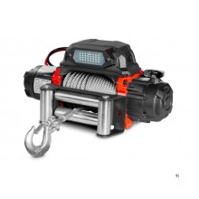 12V spil, 5443 kg, 26 m stålkabel, trådløs fjernbetjening, MW Tools