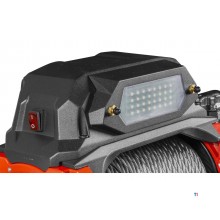 12V spil, 5443 kg, 26 m stålkabel, trådløs fjernbetjening, MW Tools