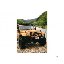 12V spil, 5443 kg, 26 m stålkabel, trådløs fjernbetjening, MW Tools