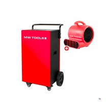 Set BDM90N construction dryer + RV380 fan MW Tools