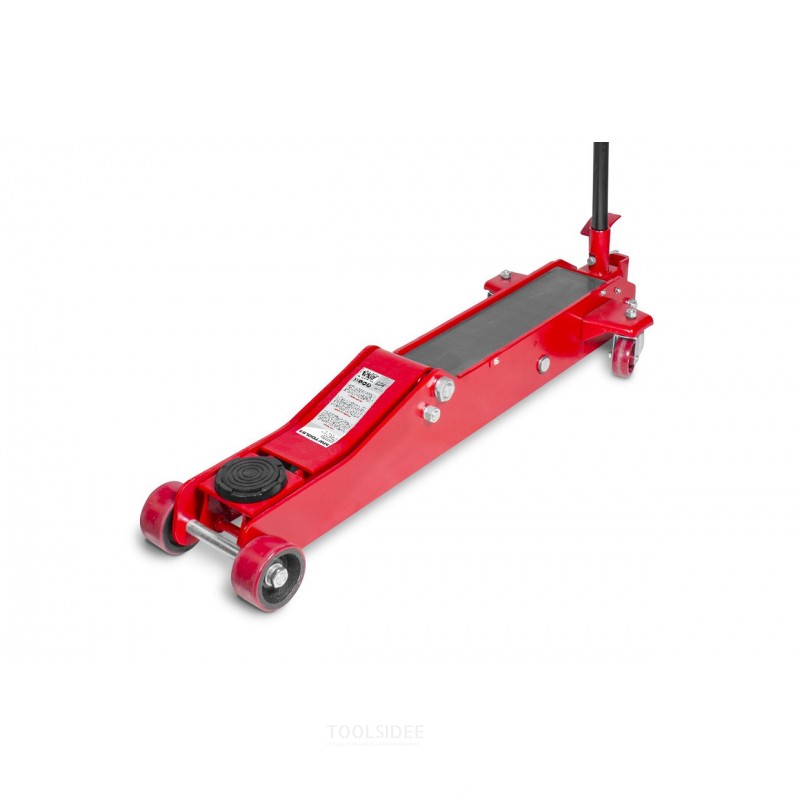 Hydraulinen autotallinosturi 3T - extra pitkä ja matala MW Tools