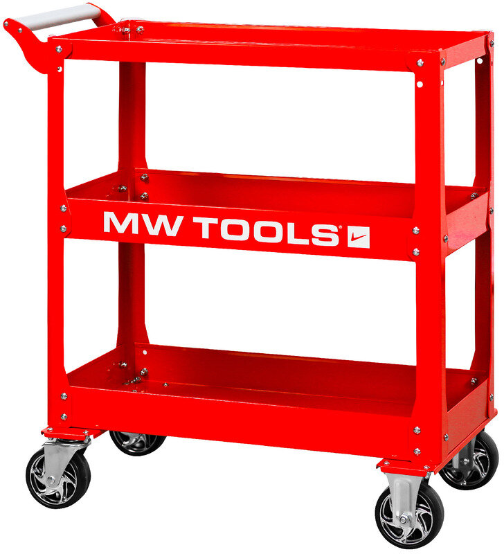 MW Tools 3-bjelkes verktøyvogn