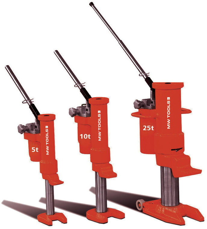 Hydraulisk maskinjekk 10T MW Tools