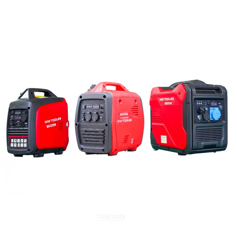 Hiljainen bensiinikäyttöinen invertterigeneraattori 2,0 kW 230 V MW Tools Hiljainen bensiinikäyttöinen invertterigeneraattori 2,0 kW 230 V MW Tools
