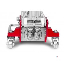 Hydraulisk garasjejekk - aluminium/stål - 1,5 t MW Tools