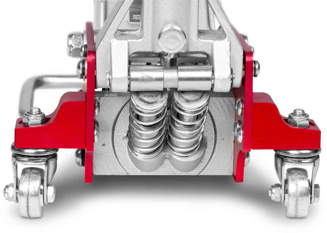 Hydraulisk garasjejekk - aluminium/stål - 1,5 t MW Tools