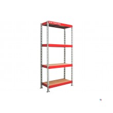 Profesjonelt stativ 100x200x40cm 600kg MW Tools