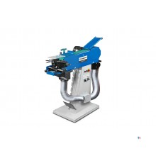 Belt sander, pipe grinder, 100x2000 mm, 2.5/3.3 kW, 400V, pipes 20-78 mm, incl. extraction, Metallkraft