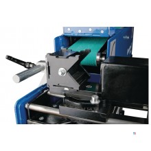 Båndsliber, rørsliber, 100x2000 mm, 2,5/3,3 kW, 400V, rør 20-78 mm, inkl. udsugning, Metallkraft