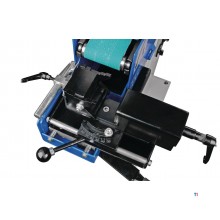 Båndsliber, rørsliber, 100x2000 mm, 2,5/3,3 kW, 400V, rør 20-78 mm, inkl. udsugning, Metallkraft