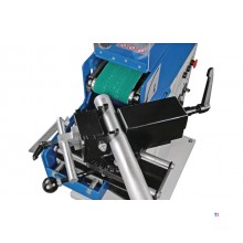 Båndsliber, rørsliber, 100x2000 mm, 2,5/3,3 kW, 400V, rør 20-78 mm, inkl. udsugning, Metallkraft