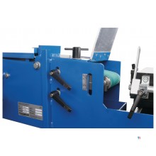 Båndsliber, rørsliber, 100x2000 mm, 2,5/3,3 kW, 400V, rør 20-78 mm, inkl. udsugning, Metallkraft