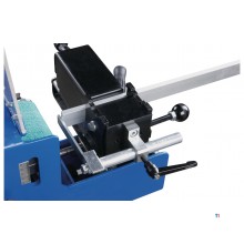 Båndsliber, rørsliber, 100x2000 mm, 2,5/3,3 kW, 400V, rør 20-78 mm, inkl. udsugning, Metallkraft