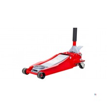 Hydraulische krik 'extra laag", dubbele pomp 2,5T MW Tools