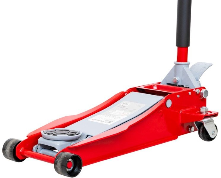 Hydraulische krik 'extra laag", dubbele pomp 2,5T MW Tools