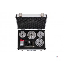 Professional wood lathe chuck set 4 jaws ø95 mm M33x3.5 MW-Tech