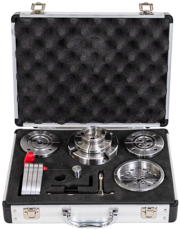 Professionele houtklauwplaten set 4 bekken ø95 mm M33x3,5 MW-Tech