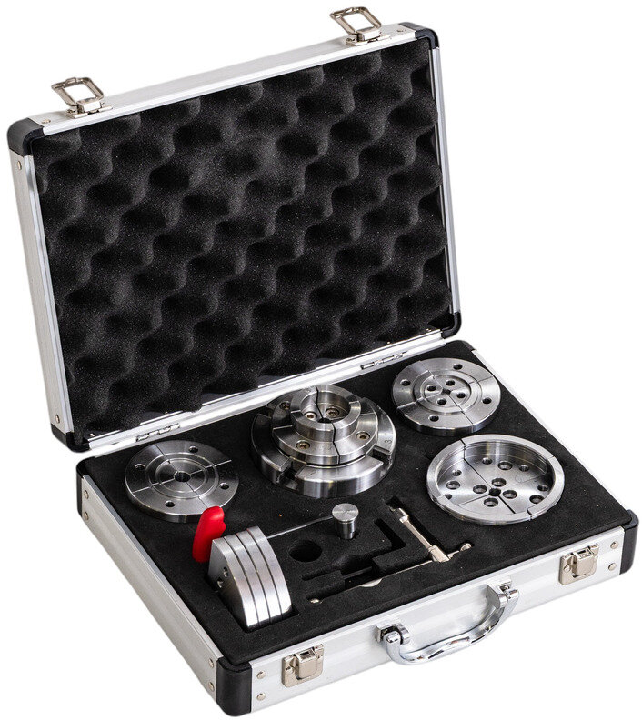 Professionele houtklauwplaten set 4 bekken ø95 mm M33x3,5 MW-Tech