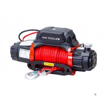 12 V 5443 kg 26 m synteettinen vaijerivinssi langattomalla kaukosäätimellä MW Tools