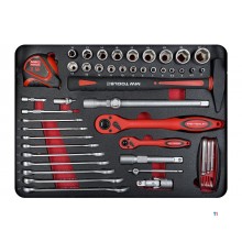VDE-værktøjskuffert 68-delt MW Tools
