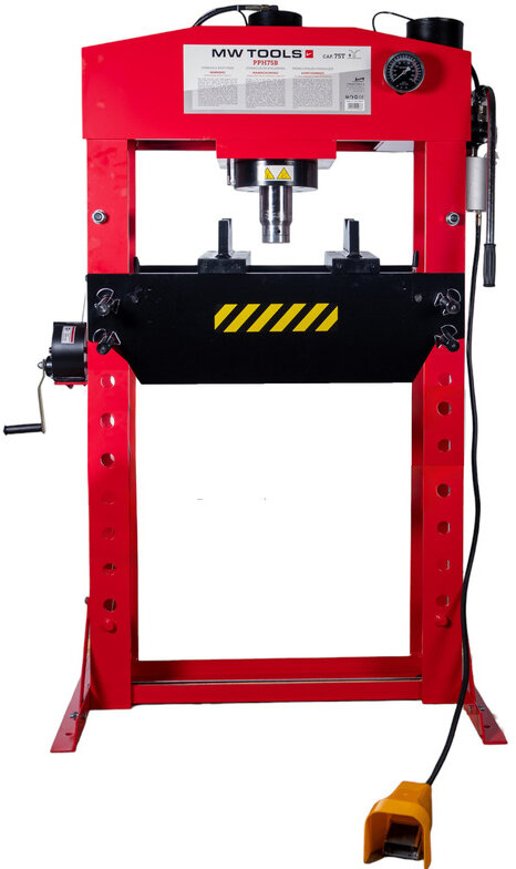 Hydraulisk pneumatisk presse 75T MW Værktøj