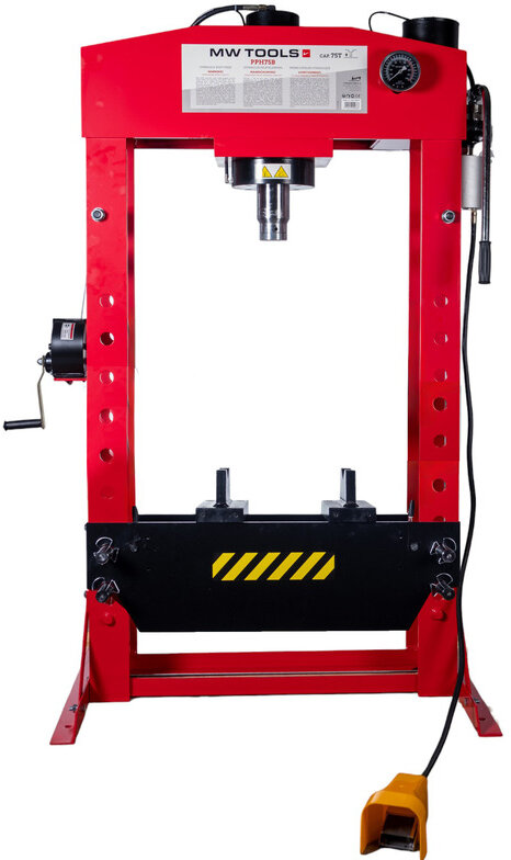 Hydraulisk pneumatisk presse 75T MW Værktøj