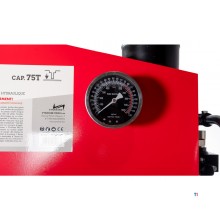 Hydraulisk pneumatisk presse 75T MW Værktøj