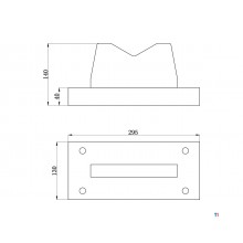 Hydraulisk pneumatisk presse 75T MW Værktøj