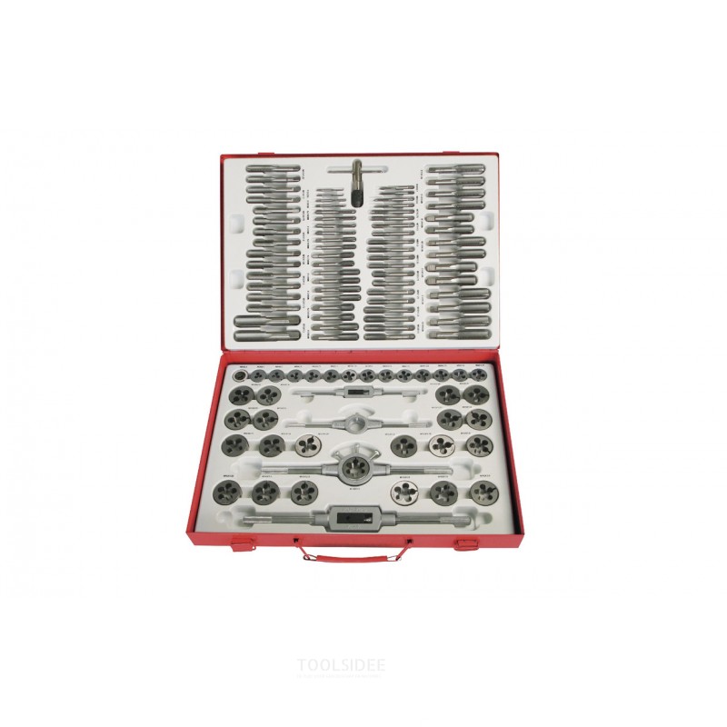 Professional 110-piece tap and die set M2-M18 MW Tools