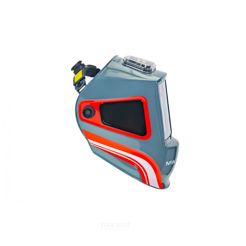 Panoramic welding helmet with 180° view - Large viewing window 100 x 93 mm MW Tools