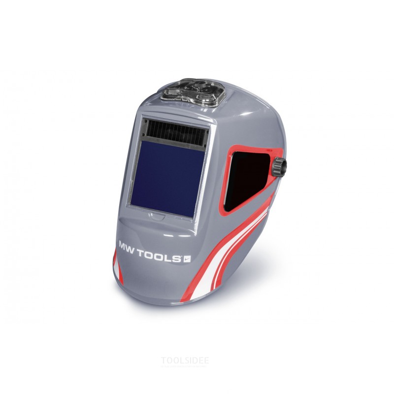 Panoramic welding helmet with 180° view - Large viewing window 100 x 93 mm MW Tools