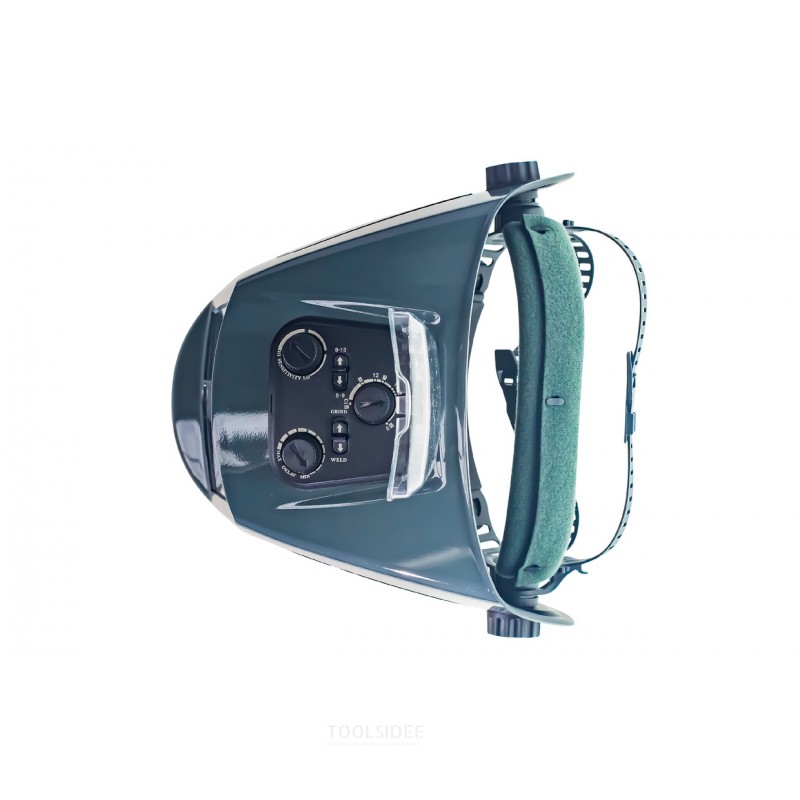Panoramic welding helmet with 180° view - Large viewing window 100 x 93 mm MW Tools