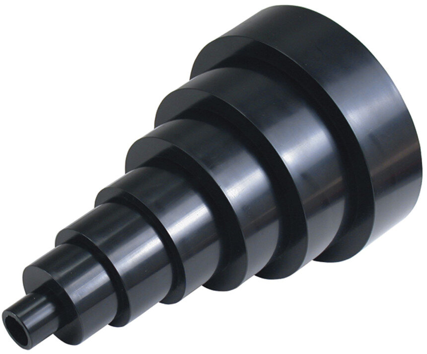 Flertrins slangeadapter til diametre 25-150 mm MW-Tech Flertrins slangeadapter til diametre 25-150 mm MW-Tech