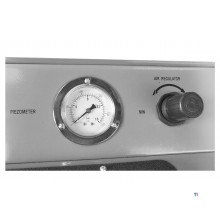 Strahlkabine 350 L mit externer Zyklonabsaugung und 2 Strahlköpfen MW Tools