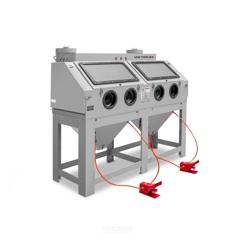 Puhalluskaappi 880 L pro ulkoisella sykloni-imurilla MW Tools