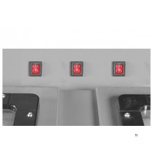 Strahlkabine 880 L pro mit externer Zyklonabsaugung MW Tools