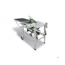 Universal mobile precision saw table for wood, cutting height 90 mm, 2.2 kW, 230 V, incl. circular saw blade diameter 315 mm, Ho