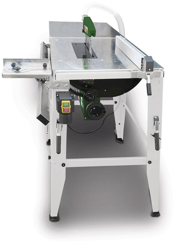 Universal mobilt præcisionssavbord til træ, skærehøjde 90 mm, 2,2 kW, 230 V, inkl. rundsavklingediameter 315 mm, Holzstar