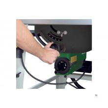 Universal mobilt præcisionssavbord til træ, skærehøjde 90 mm, 2,2 kW, 230 V, inkl. rundsavklingediameter 315 mm, Holzstar