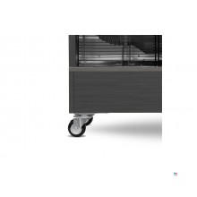 Infrared diesel heater Pro 17.4 kW stainless steel motif 500-1600 m³ Wifi Hipers