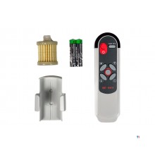 Infrared diesel heater Pro 17.4 kW stainless steel motif 500-1600 m³ Wifi Hipers