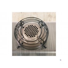 Infrared diesel heater Pro 17.4 kW stainless steel motif 500-1600 m³ Wifi Hipers