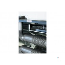 Infrarød dieselvarmer Pro 40,7 kW rustfritt stål motiv 3500-6000 m³ Wifi Hipers