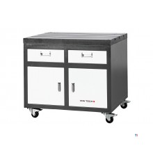 Mobil arbetsbänk i gjutjärn 900x600x800 mm MW-Tech