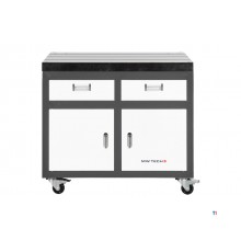 Mobil arbetsbänk i gjutjärn 900x600x800 mm MW-Tech