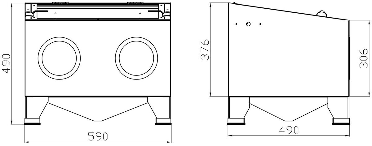 Strahlkabinentisch Modell 80 L MW Tools Strahlkabinentisch Modell 80 L MW Tools