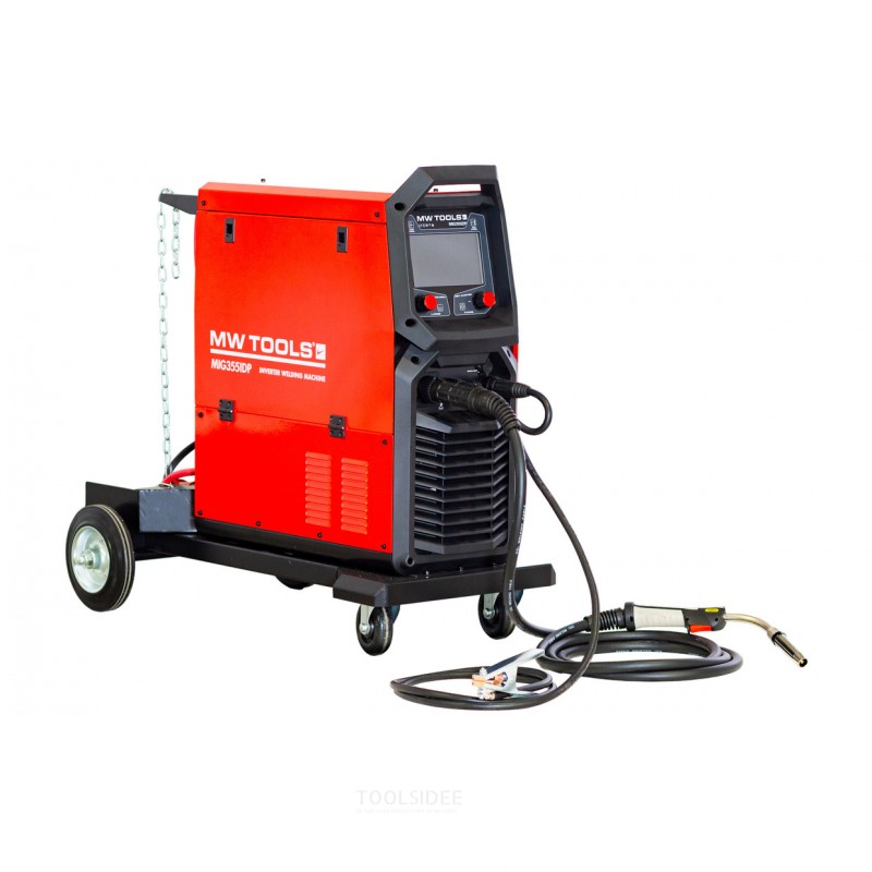 MIG 350A dobbeltpulssvejsning inverter synergi industriel mikrobølgeværktøj MIG 350A dobbeltpulssvejsning inverter synergi industriel mikrobølgeværktøj